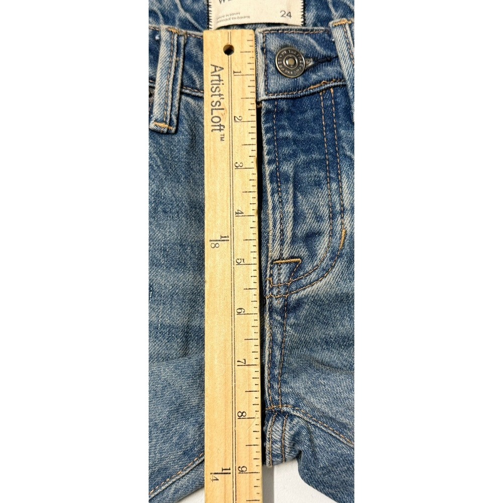 We The Free Tennessee Low Rise Boyfriend Jeans Women's 24 Distressed Free People - Picture 11 of 16